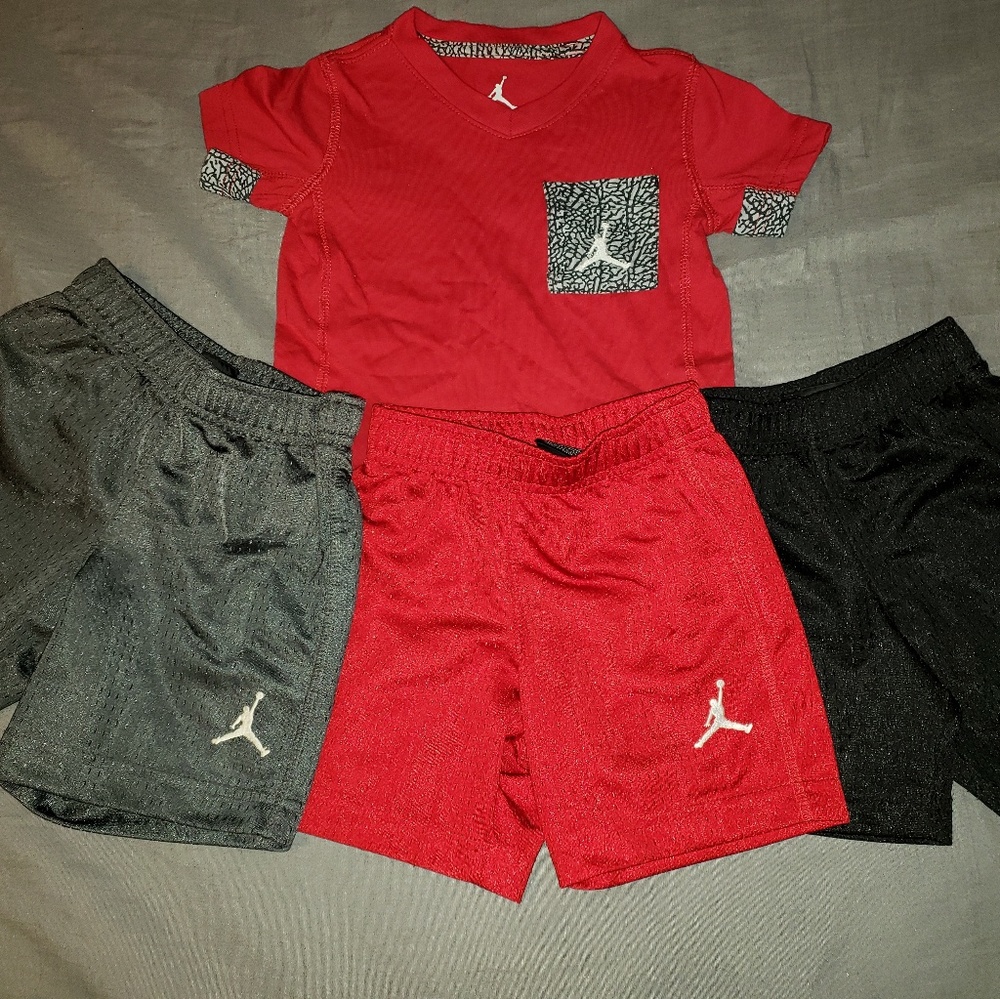 Jordan shorts set